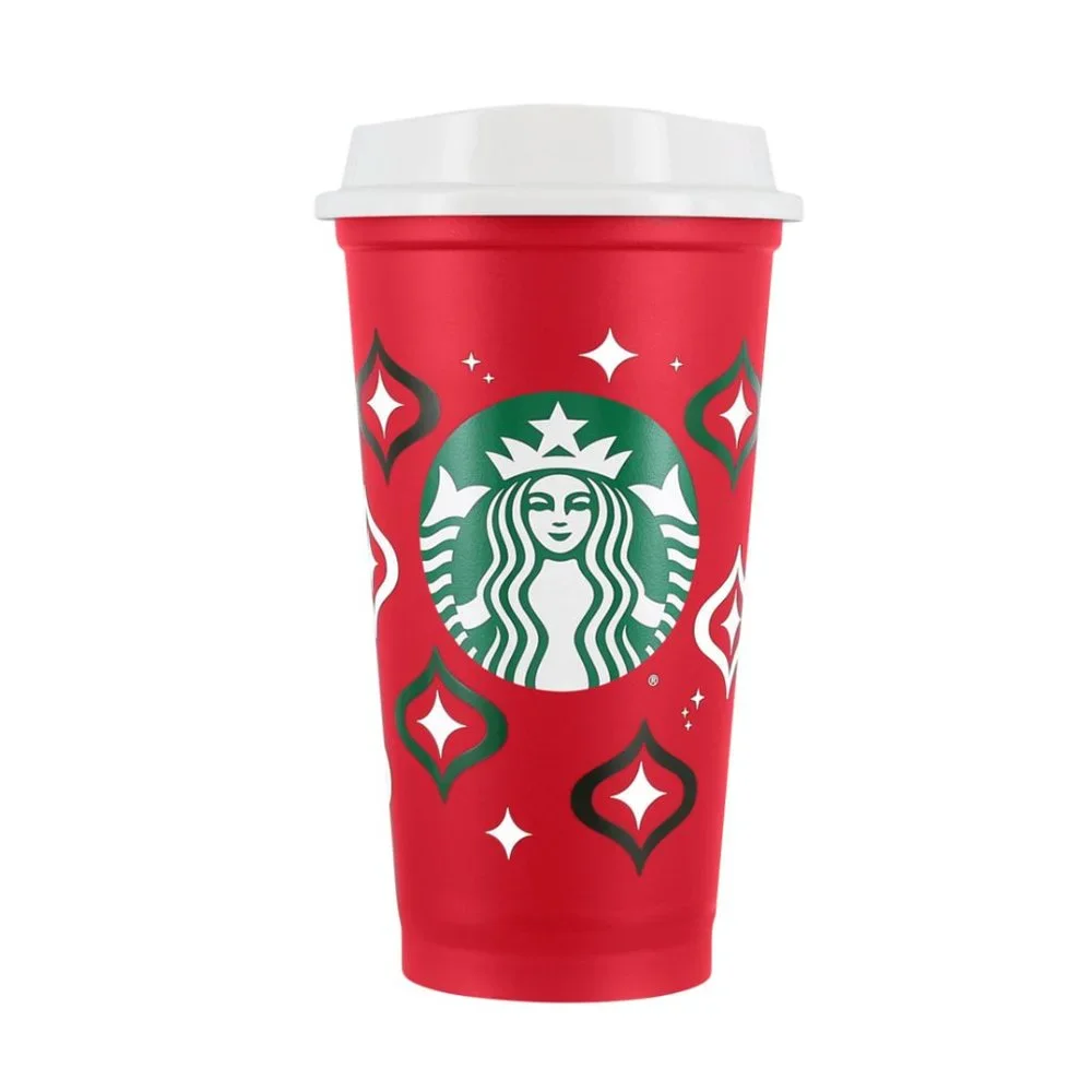 💝New💝 Starbucks 2023 Holiday Limited Edition Reusable Cups with Lids